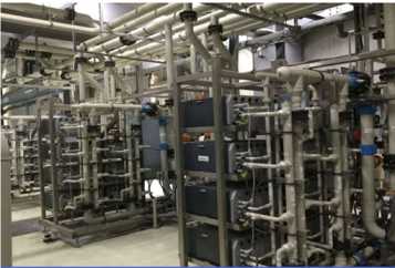 EDI skid water treatment system